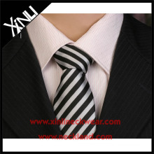 Cravate tissée par polyester fait sur commande de noeud parfait